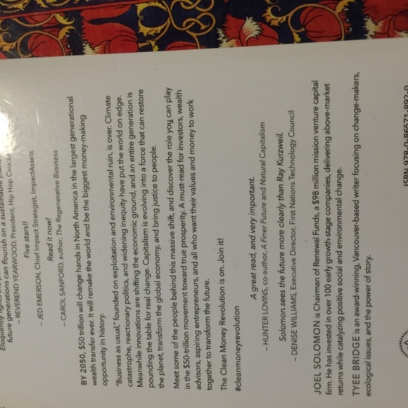 The Clean Money Revolution: Reinventing Power, Purpose, and Capitalism - Picture 2 of 2